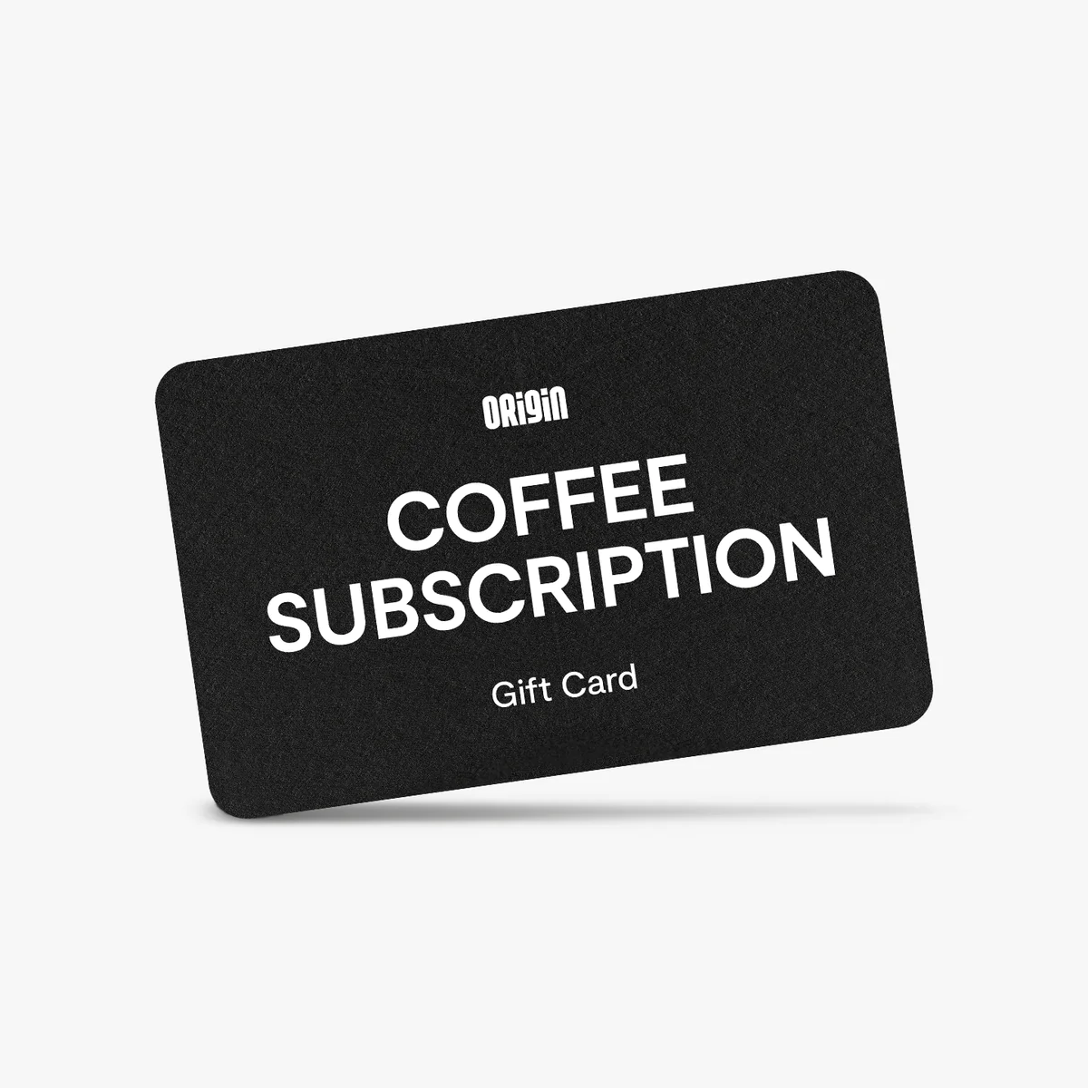 Coffee Subscription Gift Card